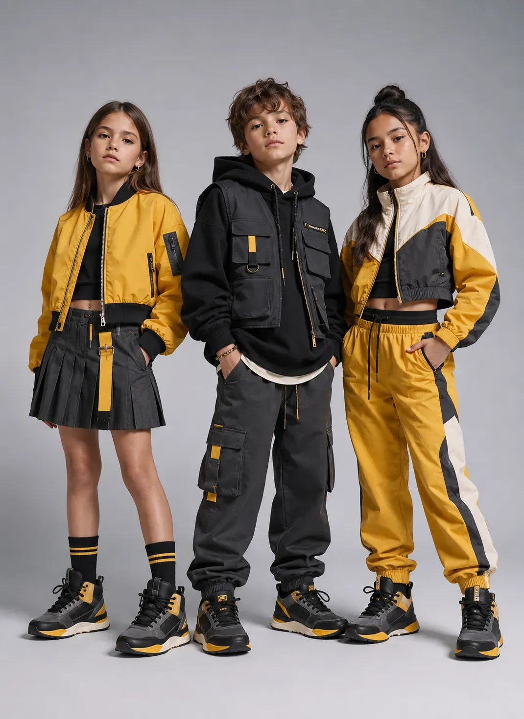Kids wholesale clothing manufacturing and supply line