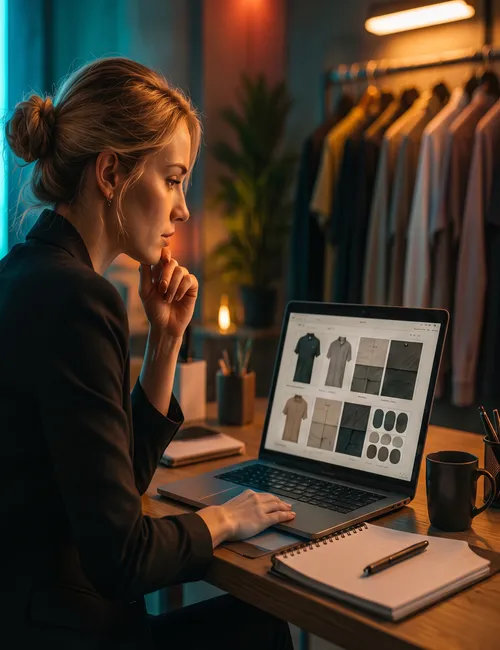 Enquiry and requirement check for wholesale garment sourcing in Tiruppur